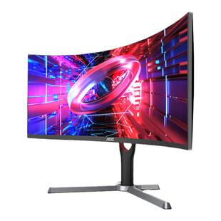 AOC CQ32G3S 32英寸2K180Hz电竞显示器1Ms GTG曲面高清屏支持升降
