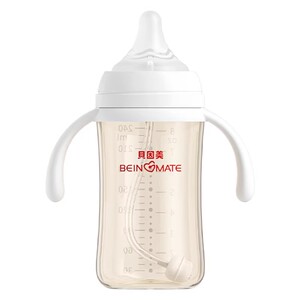 贝因美PPSU奶瓶新生儿宝宝吸管奶瓶防胀气奶嘴仿母乳奶瓶婴儿奶瓶