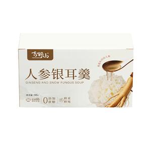 古野山人参银耳羹0蔗糖60秒冲泡即享胶质浓郁甘香滋补养生速食
