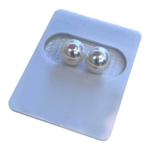 日本进口Akoya天然海水珍珠耳钉18K金天女品质正圆极强光百搭耳环