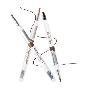 日本SANA莎娜三合一眉笔女防水持久不脱色眉粉眉刷三用野生眉正品