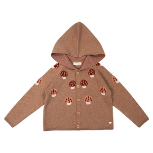 RyleeCru官方正品儿童外套女童针织开衫外套25秋3上新