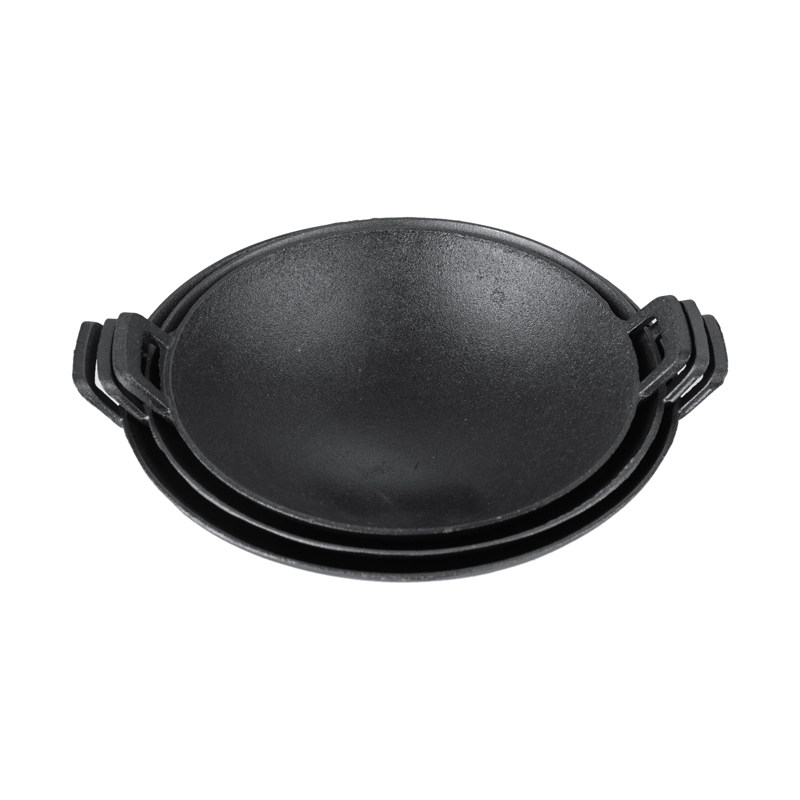 包邮铸铁干锅生铁锅仔碳炉火锅干锅炉酒精炉小火锅铸铁锅商用锅仔