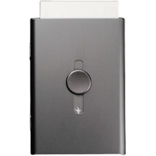 名片夹男女商务大容量简约名片收纳自动名片盒装名片盒子展会礼品