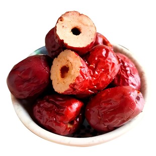 新疆大枣无核红枣空心小枣去核灰枣泡水骏枣特级即食无子仔干