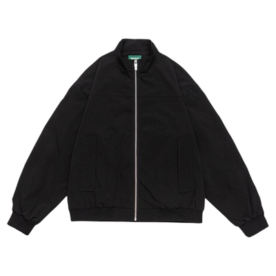 【防泼水】GOGOSOON男装美式cleanfit立领夹克外套春秋袖子抽褶Q