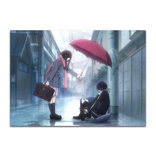 动漫野良神海报墙贴壁纸夜斗日和周边宿舍寝室卧室墙面二次元装饰