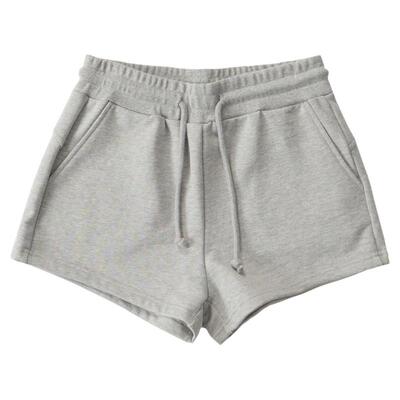 抽绳纯色基础款运动短裤