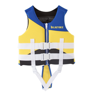 新款宝宝救生衣保暖马甲大浮力防晒学游泳浮力背心儿童冲浪安全衣