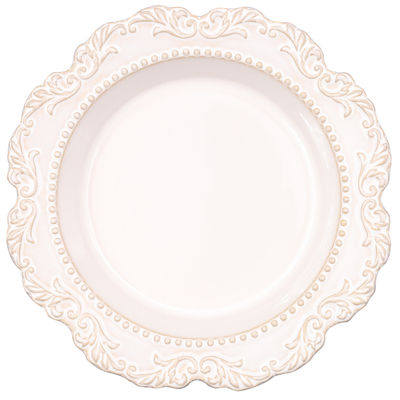 法式复古浮雕宫廷风陶瓷餐盘