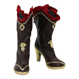 hololive二期生 七诗无名cos鞋定制 游戏动漫Cosplay女卡通图制作