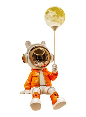 宇航员智能WiFi蓝牙音响摆件