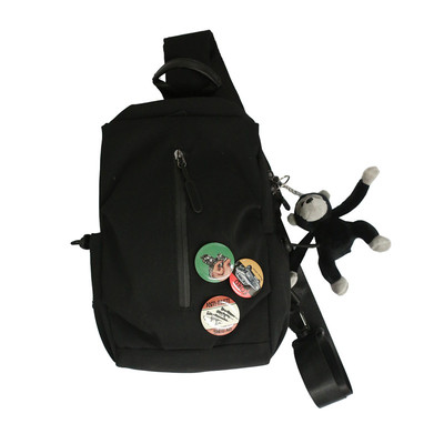 新款骑行防水平板胸前斜挎背包