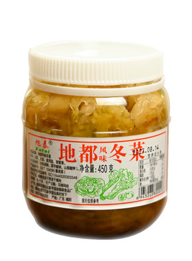 潮汕大妈旭泰地都冬菜调味品海鲜砂锅粥调料佐料450g潮州风味特产