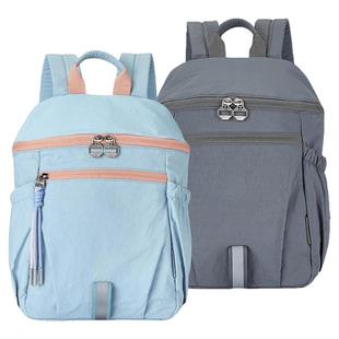 卡拉羊泡芙包女成人双肩包超轻徒步短途出行旅游包晨练包男防水