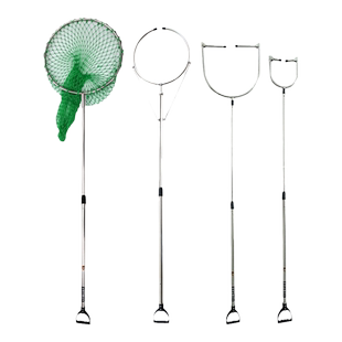 防暴钢叉不锈钢脚叉防暴腰叉加厚防暴大腰叉抓捕器校园安保装备