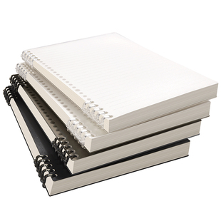 简约ins风高颜值不硌手活页本b5笔记本本子初高中生专用加厚a5线圈本可拆卸活页外壳大学生考研记事本日记本