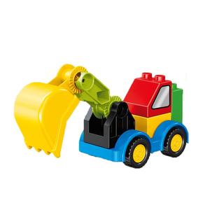 可水洗大颗粒儿童积木0到3岁男孩益智拼装玩具男童警车礼物挖掘机