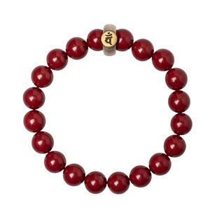 大善堂朱砂官方手串纯银生肖本命年红色手链男士女小众马年礼物