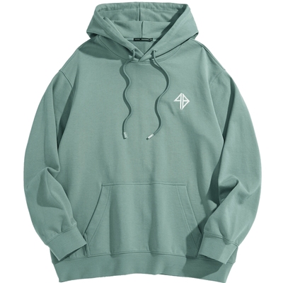 太平鸟男装 卫衣男长袖套头休闲上衣春秋季连帽潮流外套男