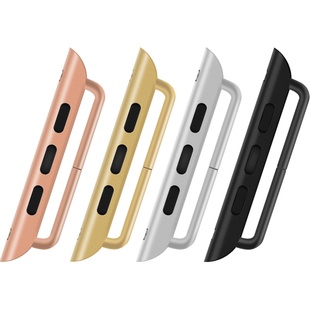 适用 苹果手表表带S10连接器金属不锈钢apple watch7/8Ultra手表卡扣iwatch6/5/4/3/2/1代配件通用