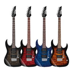 Ibanez官方旗舰店依班娜GRX70QA电吉他 初学者入门级专业音箱套装