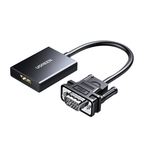 绿联vga转hdmi高清线接口台式电脑转接头笔记本连接显示屏转换器