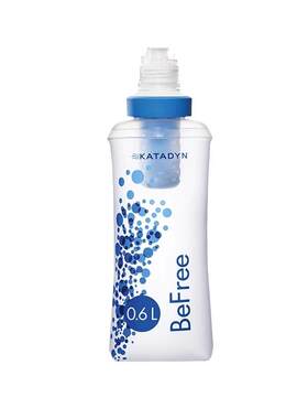 康迪Katadyn BeFree 0.6L超轻野外便携式净水袋户外露营折叠水杯