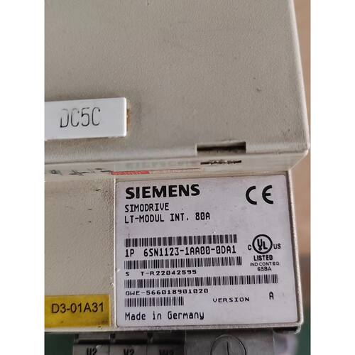 6SN11231AA000DA1驱动器出售拆机件