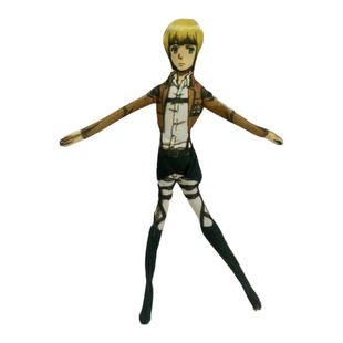 进击的巨人利威尔韩吉无白边抽象玩偶有骨架可活动摆造型玩偶