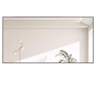 浴室镜贴墙镜子卫生间壁挂镜洗漱台厕所玻璃壁挂式镜片长方形边框