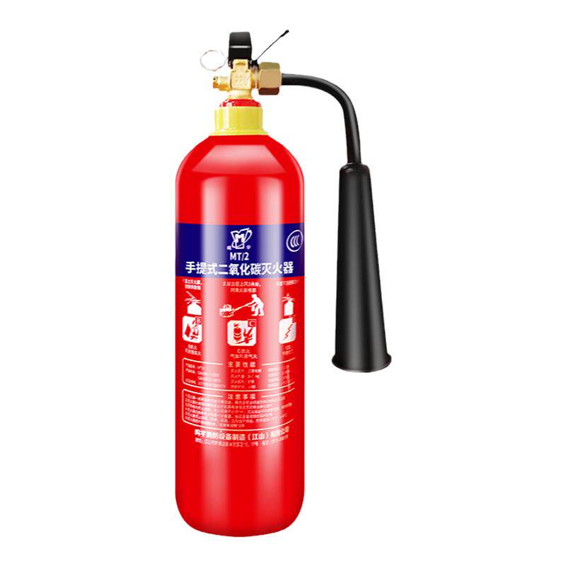 二氧化碳灭火器3公斤2kg5kg7kg24kg手提式CO2气体干冰推车灭火器