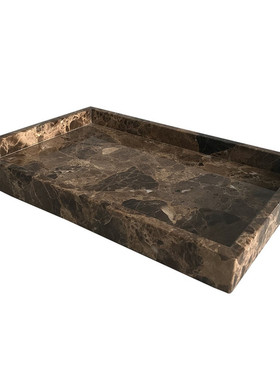 工厂直销石材托盘浴室洗漱台摆件