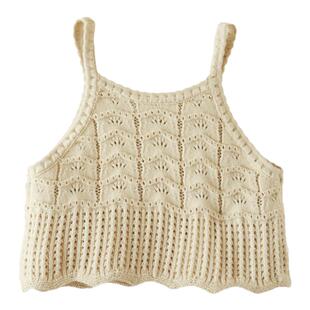 儿童针织马甲外穿春秋装女童马夹毛衣毛线坎肩外套宝宝吊带毛背心