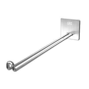 衣架收纳神器壁挂墙上免打孔不锈钢挂钩阳台放置挂衣架整理置物架