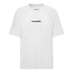 Jil Sander吉尔桑达 24春夏新品女士字母logo圆领短袖T恤休闲上衣