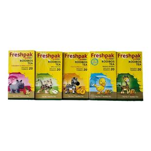 现货南非博士茶儿童Freshpak路易波士茶 rooibostea20包红茶袋泡
