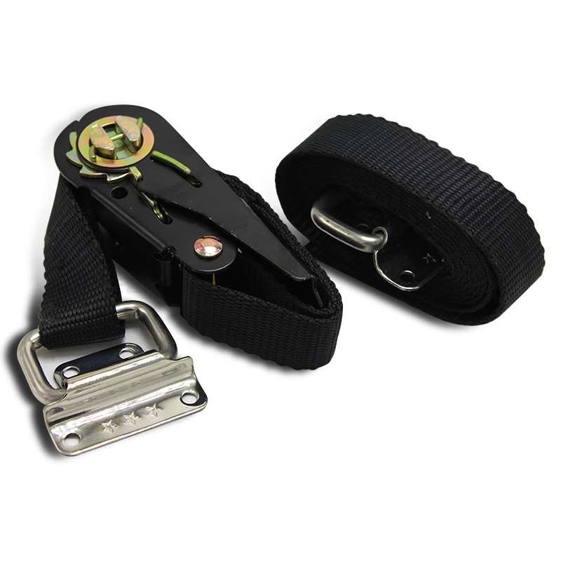 TYTXRV 房车配件 棘轮紧固器货物收紧带1英寸无钩拉紧带固定带