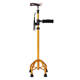 雅德拐杖老人防滑伸缩手扶四脚拐仗老年人轻便拐棍辅助起身助步器