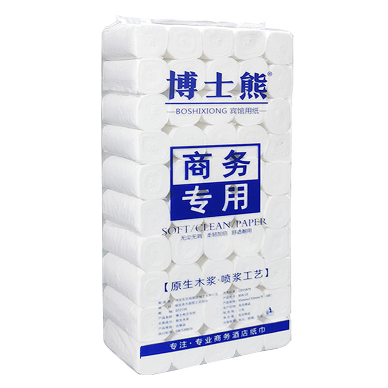 宾馆酒店专用博士熊小卷纸200