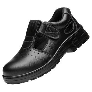 劳保鞋男士夏季工作安全鞋轻便钢包头防砸防刺穿透气防臭老保钢板