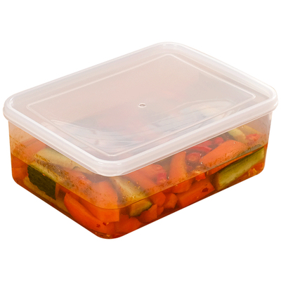 泡菜密封盒子咸菜腌菜罐辣白菜腌制食品级保鲜收纳盒带盖冰箱冷冻