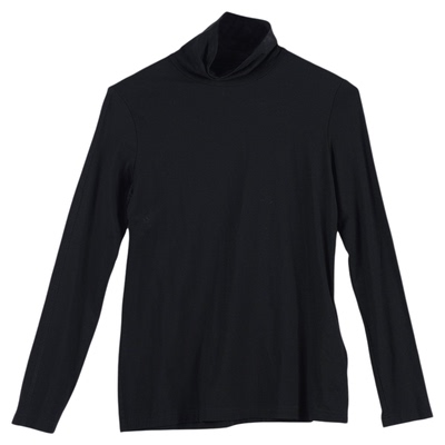 高领舒适针织衫女长袖