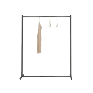 北欧风服装展示架男女服装店挂衣架落地式中岛货架简约正侧挂衣杆
