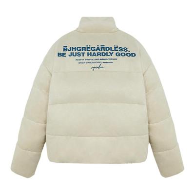 BJHG麂皮绒短款棉服立领棉服外套