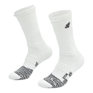 NICEID 星标防滑篮球袜休闲潮流中高筒运动袜毛巾底青少年球袜