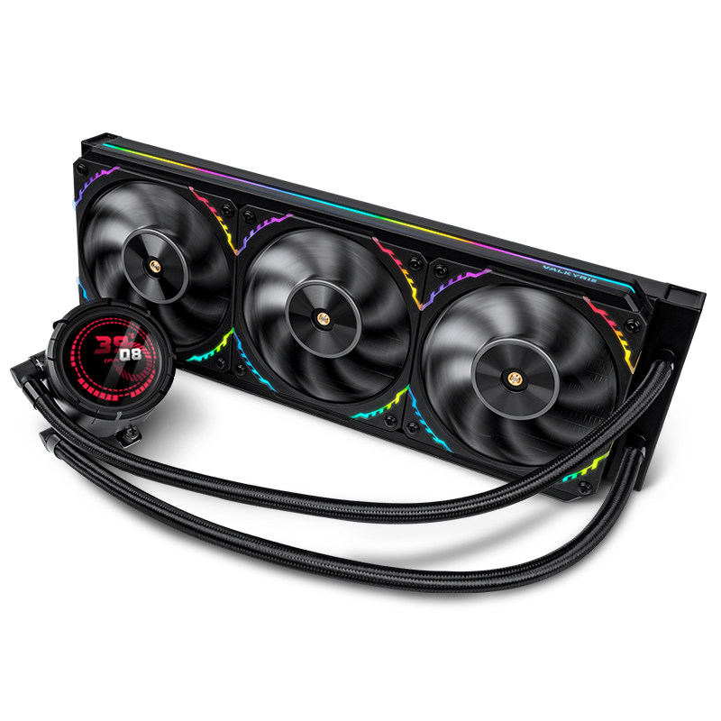 瓦尔基里(VALKYRIE）V360 VK 一体式CPU水冷散热器  LCP扇叶风扇