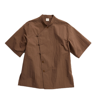 2026新款云贵山野风餐饮工作服新中式火锅餐厅服务员工作服套装