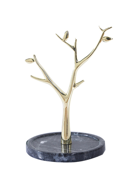 首饰化妆收纳展示架卧室大理石