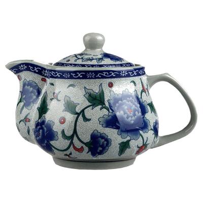 虎匠中式复古陶瓷小号茶壶带滤网